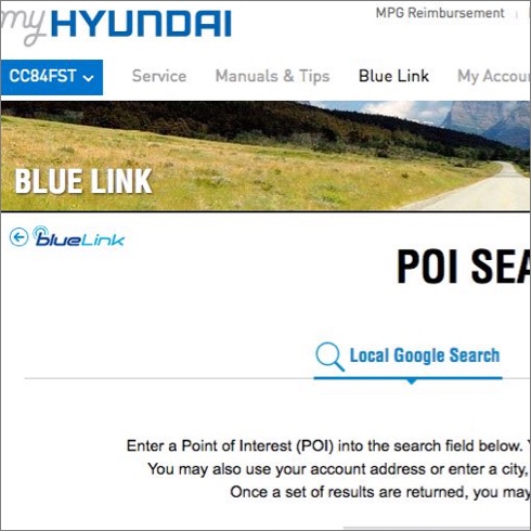 Hyundai Blue Link